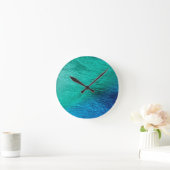 Ocean Zee Water Digital Art Wall klok (Huis)