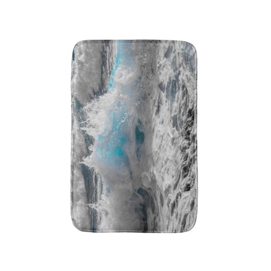 Ocean Zee Wave Foam Bath Mat (Voorkant Verticaal)