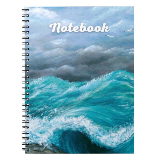 Ocean Zee Wave Storm 244 Notitieboek (Voorkant)