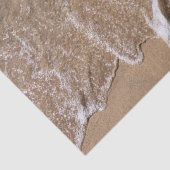 Ocean Zee Waves Water Beach Natuur Foto Cool Tissuepapier (Detail)