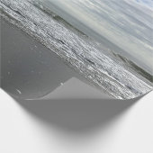 Ocean Zee Waves Water Beach Natuur Landscape Foto Cadeaupapier (Hoek)