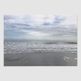 Ocean Zee Waves Water Beach Natuur Landscape Photo Tissuepapier