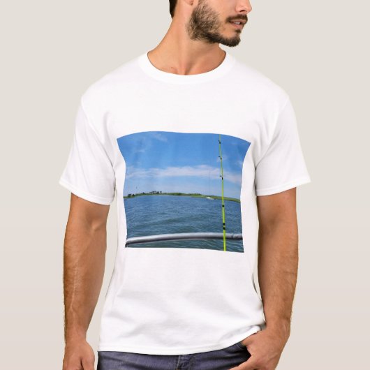 Ocean zee zeilen vissen T-shirt (Voorkant)