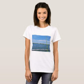Ocean zee zeilen vissen T-shirt (Voorkant volledig)