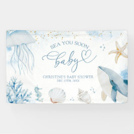 Ocean Zee Zie Je Gauw Zomer Baby Borrel Grote Bann Spandoek