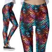 Ocean Zeemeermin staart schalen Vis Kostuum Party Leggings