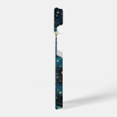 Ocean Zeesterren Patroon iPhone 14 Slim Fit Hoesje (Linkerkant)