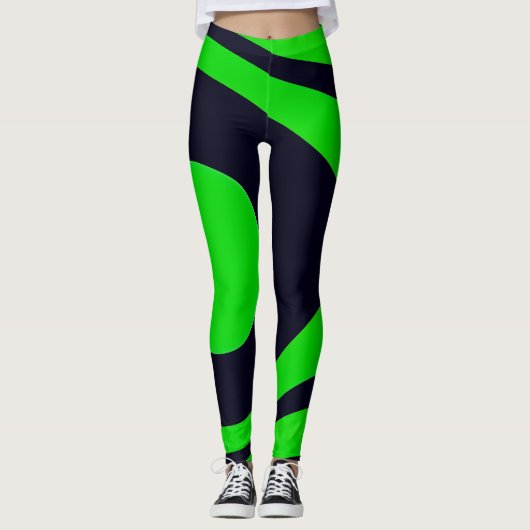 Oceana Green Leggings (Voorkant)