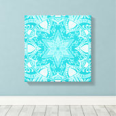 Oceana Mandala Canvas Afdruk (Insitu (Houten vloer))