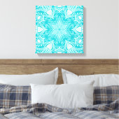 Oceana Mandala Canvas Afdruk (Insitu (Slaapkamer))