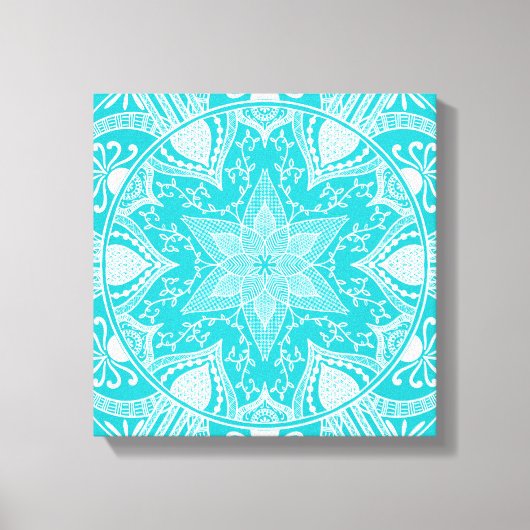 Oceana Mandala Canvas Afdruk (Voorkant)