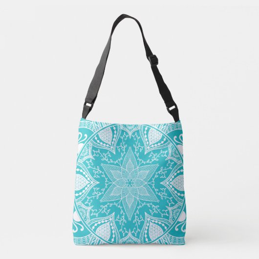 Oceana Mandala Crossbody Tas (Achterkant)