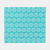 Oceana Mandala Fleece Deken (Voorkant (Horizontaal))