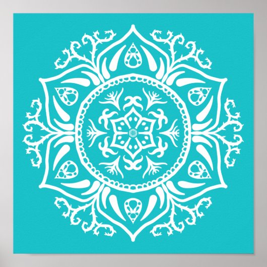 Oceana Mandala Poster (Voorkant)