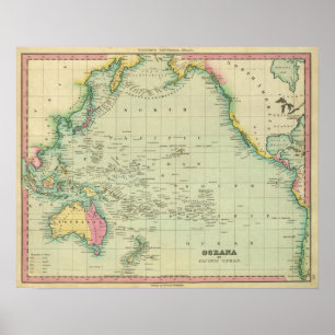 Oceana of Stille Oceaan Poster