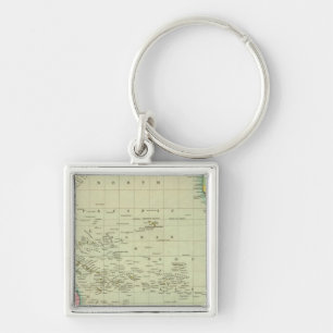 Oceana of Stille Oceaan Sleutelhanger