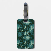 Oceana Signature Camo Bagagelabel (Achterkant verticaal)