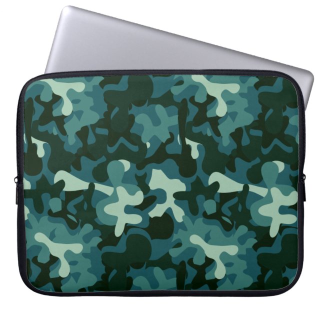 Oceana Signature Camo Laptop Sleeve (Voorkant)