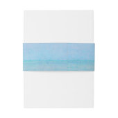 Oceanaquarel en anker uitnodigingen wikkel (Achterkant Voorbeeld)