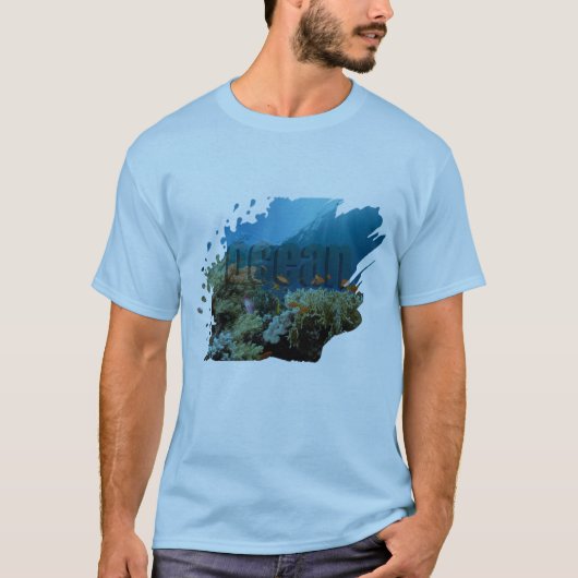 Oceandiepte – De Schoonheid Onder het Oppervlak T-shirt (Voorkant)