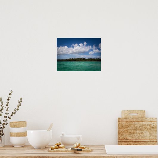 Oceaneiland Poster (Keuken)