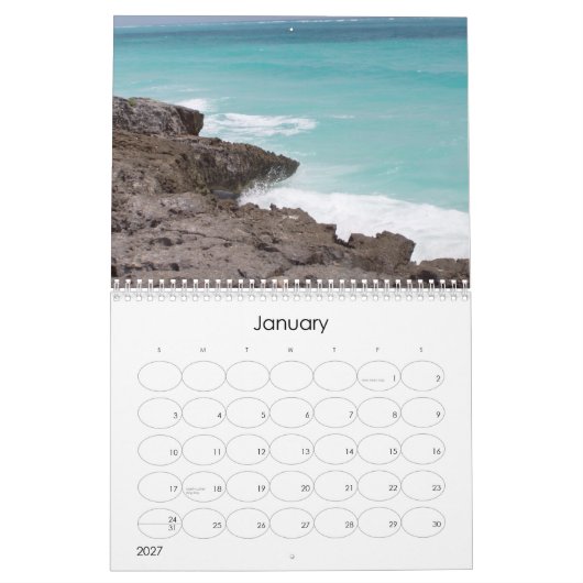 Oceanen 2009 kalender (Jan 2027)