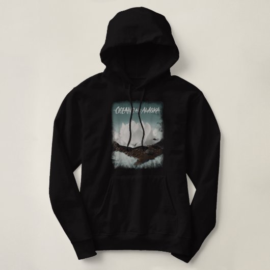 oceanen aten alaska hoodie (Design voorkant)