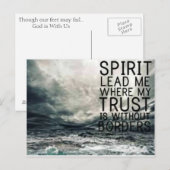 Oceanen door Hillsong Postcard Briefkaart (Voorkant / Achterkant)