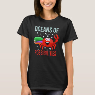 Oceanen met mogelijkheden — Zomer 2022 — krab T-shirt