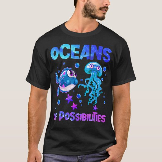 Oceanen met mogelijkheden zomer 2022 Zee en T-shirt (Voorkant)