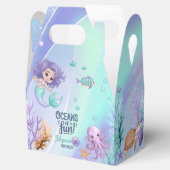 Oceanen van Fun Zeemeermin Verjaardag V1 ID1142 Pa Bedankdoosjes (Geopend)