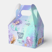 Oceanen van Fun Zeemeermin Verjaardag V1 ID1142 Pa Bedankdoosjes (Voorkant Zijde)