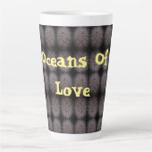 Oceanen van liefde latte mok (Voorkant)