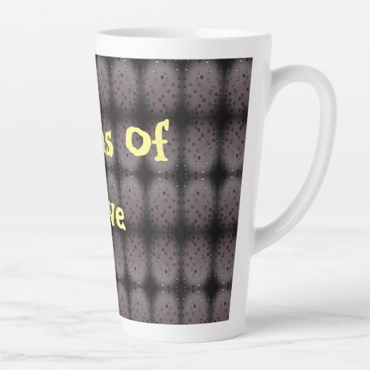 Oceanen van liefde latte mok (Rechts)