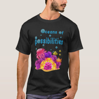 Oceanen van mogelijke zomerlezers 2022 t-shirt