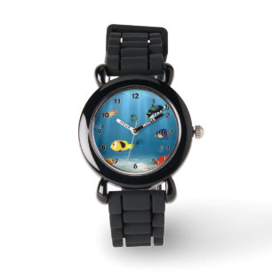 oceanen van vis horloge