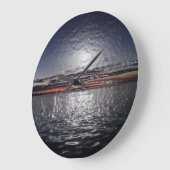 Oceanen Zonneset, rimpelwatermuur Grote Klok (Hoek)