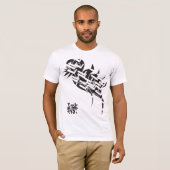 Oceanfront vether bnw aangepast t-shirt (Voorkant volledig)