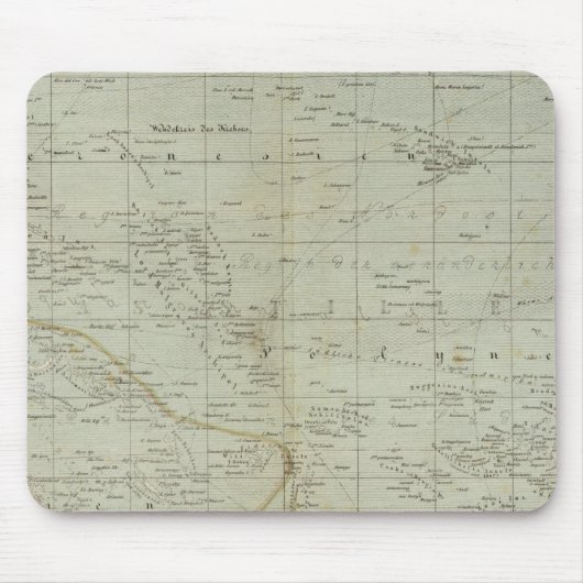 Oceania Atlas Map Muismat (Voorkant)