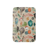 Oceania Colorful Fishes on Beige Background Badmat (Voorkant Verticaal)