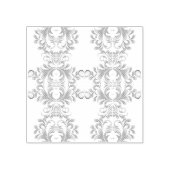 Oceanic Bloom: Paarse Wave Harmony / Stijlvolle Ku Rubberstempel (Afrduk)