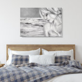 Oceanic Dreamer Canvasprint Canvas Afdruk (Insitu (Slaapkamer))