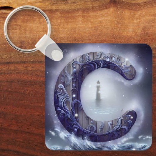 Oceanic Initiaal Sleutelhanger (Voorkant)