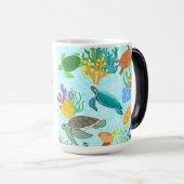 Oceanic Liefde  Papa's Coffee Magische Mok (Voorkant rechts)