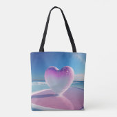 Oceanic Love Heart Tote Bag (Achterkant)