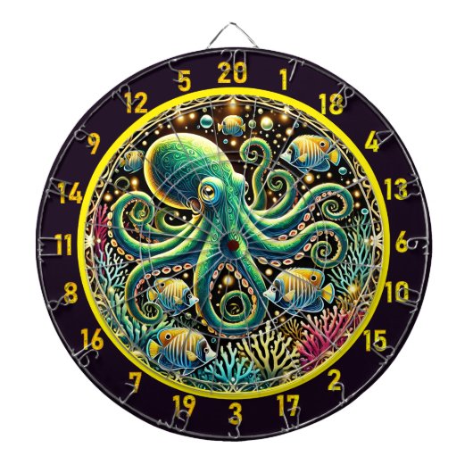 Oceanic Marlin Chase Dartboard Dartbord (Voorkant)