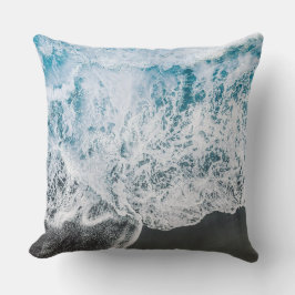 Oceanic Serenity Beach Water Pillow Kussen