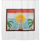 Oceanic Shower Curtain Douchegordijn (Voorkant)