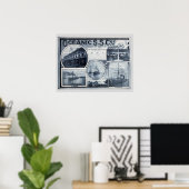  Oceanic Steamship Company Advertisement Poster (Thuiskantoor)