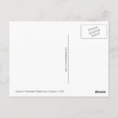 Oceanic Steamship Mariposa naar Hawaii, 1890 Briefkaart (Achterkant)